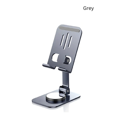4 BSGIFTS CARBON STEEL 360° Rotatable Phone Stand