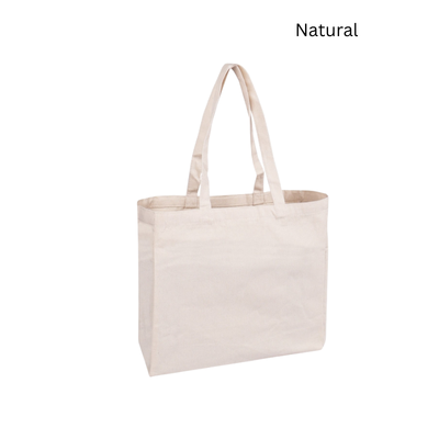 4(1) BSGIFTS Canvas Bag 8 OZ - 31 (H) x 34.5 (L) x 11.5cm (W)