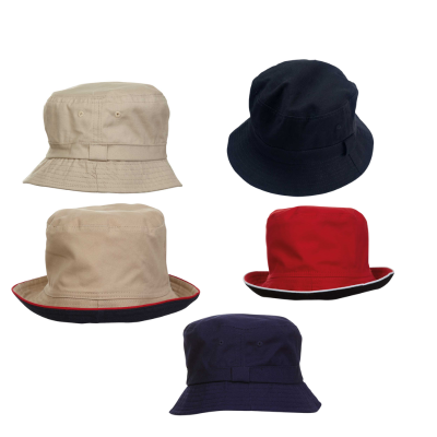 2 BSGIFTS 100% Cotton Fisherman Hat