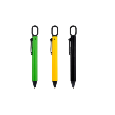 2 BSGIFTS Plastic Solid Gloss Mini Ball Pen