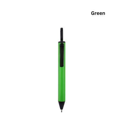 4(1) BSGIFTS Plastic Solid Gloss Mini Ball Pen