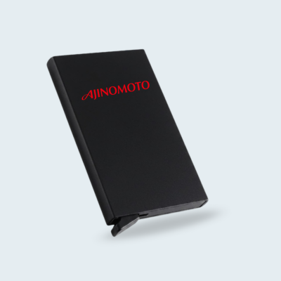 1 BSGIFTS Thin Aluminium Metal RFID Protected Card Holder - 9.5_6.2_0.9cm