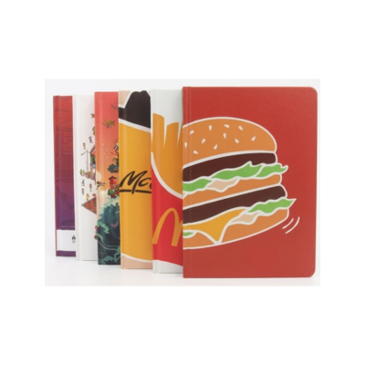 2 BSGIFTS 30085 A5 Hardcover Thread Sewn with Elastic Band Notebook (Custom made)