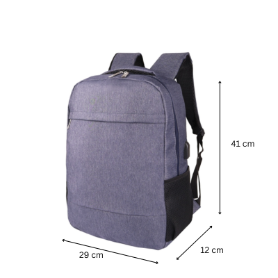 3(4) BSGIFTS Nylon Laptop Backpack - 41 (H) x 29 (L) x 12 (W)