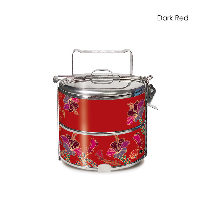 BS00006_Aurelia-Hibiscus_2-Tier-Tiffin-W436mm-x-H100mm_DarkRed(3-3)