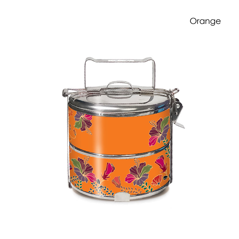 BS00006_Aurelia-Hibiscus_2-Tier-Tiffin-W436mm-x-H100mm_Orange(3-6)