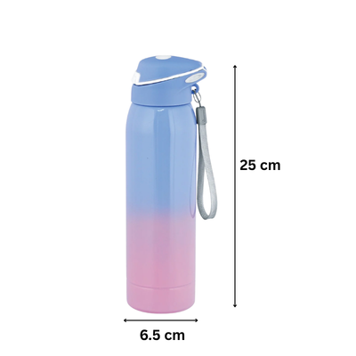 3(2) BSGIFTS Stainless Steel 304 Vacuum Flask 500ml - 25cm (H) x 6.5cm(D)