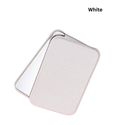 4(1) BSGIFTS PU Mini Foldable Mirror - 10.5 x 6.8 x 0.5cm