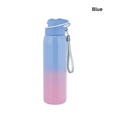 4(1) BSGIFTS Stainless Steel 304 Vacuum Flask 500ml - 25cm (H) x 6.5cm(D)
