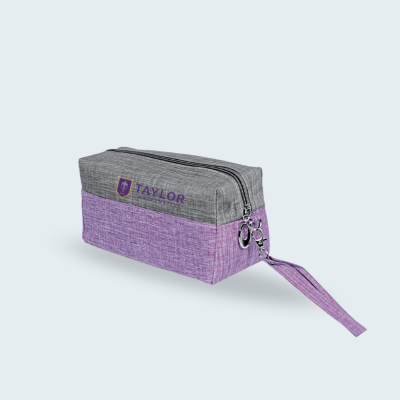 1 BSGIFTS Two-Tone Nylon Multipurpose Pouch - 12(H) x 24(L) x 10cm(W)