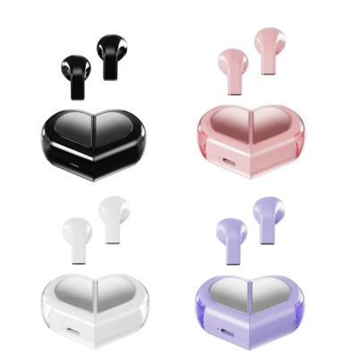 2 BSGIFTS PC+ABS Transformable Fidget Design Bluetooth Earphone 25 mAh with Type-C charging cable