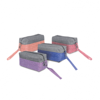 2 BSGIFTS Two-Tone Nylon Multipurpose Pouch – 12(H) x 24(L) x 10cm(W)