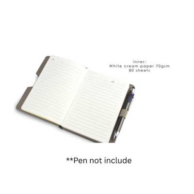 3(3) BSGIFTS Eco paper Hardcover Notebook - 12.7(L) x 1.1(W) x 17cm (H)