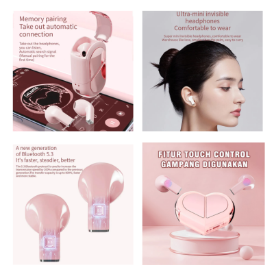 3(3) BSGIFTS PC+ABS Transformable Fidget Design Bluetooth Earphone 25 mAh with Type-C charging cable