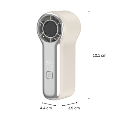 3(4) BSGIFTS Handheld Mini Turbo Fan 1200mAh - 10.1 x 4.4 x 3.9cm