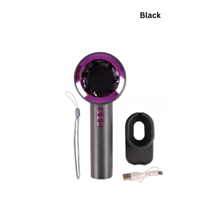 4(1) BSGIFTS ABS Portable Rechargeable Fan - Approx. 16 (L) x 6 cm (W )