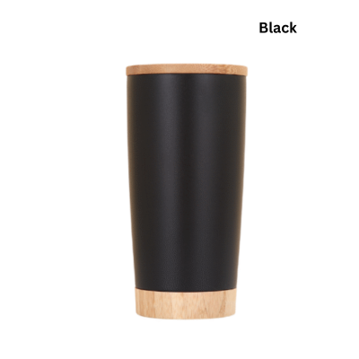 4(1) BSGIFTS Stainless Steel 304 with Bamboo Mug 600ml