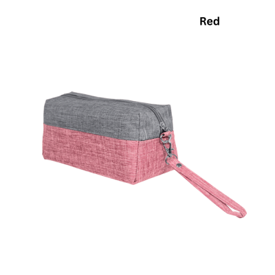 4(1) BSGIFTS Two-Tone Nylon Multipurpose Pouch - 12(H) x 24(L) x 10cm(W)