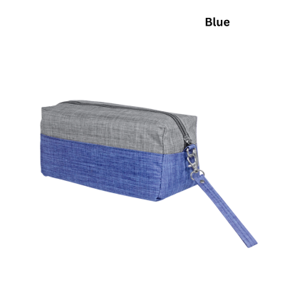 4(2) BSGIFTS Two-Tone Nylon Multipurpose Pouch - 12(H) x 24(L) x 10cm(W)