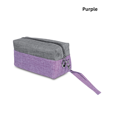 4(3) BSGIFTS Two-Tone Nylon Multipurpose Pouch - 12(H) x 24(L) x 10cm(W)