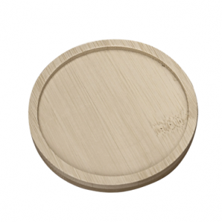 2 BSGIFTS Round Wooden Coaster – 9.5 cm ( Diameter )