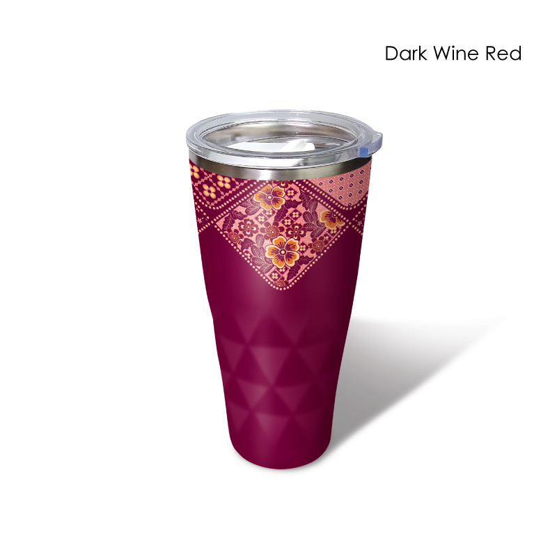 BS00040_Diamond-Flask_Batik-Harmony_Dark-Wine-Red
