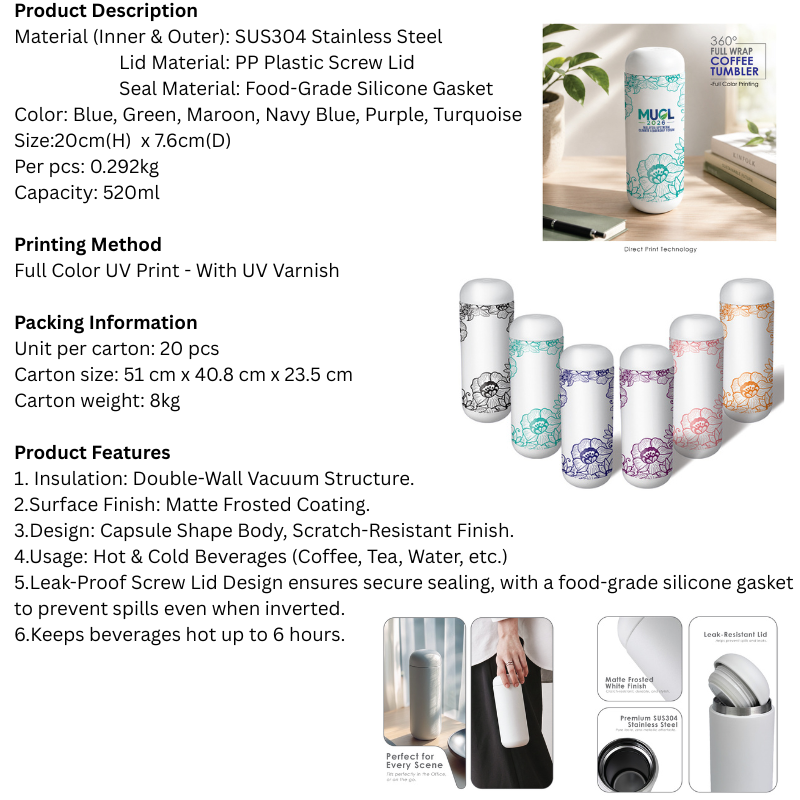 BS00041_Batik Garis_Capsule Tumbler-520ml