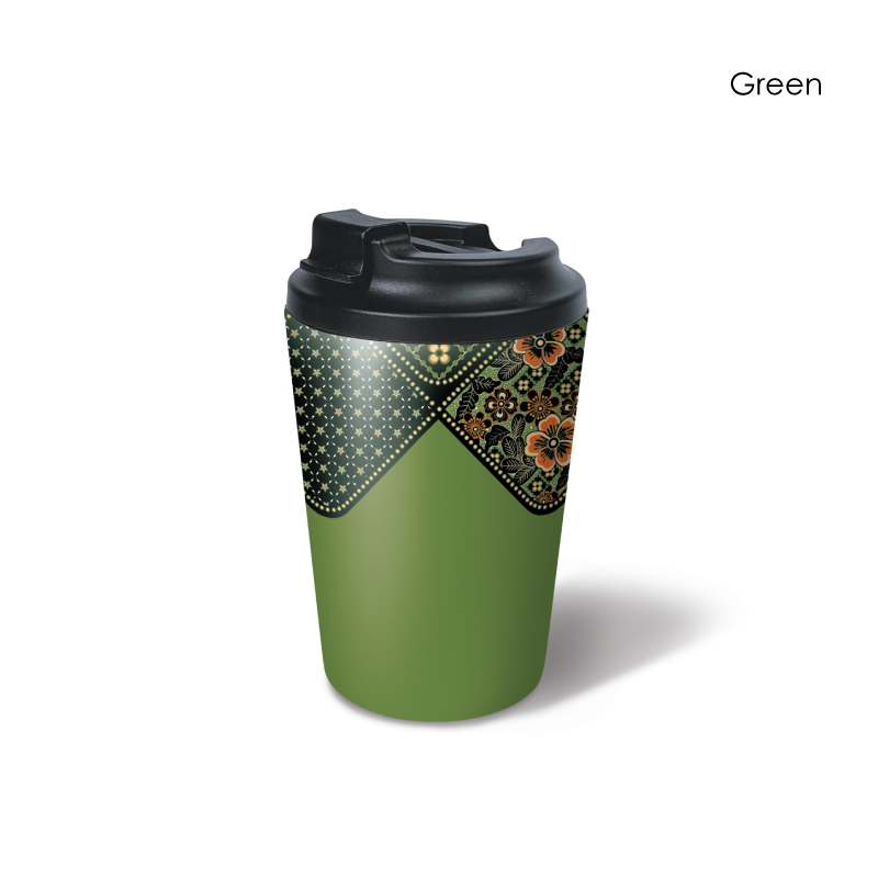 BS00044_Batik-Harmony_Coffee-Tumbler_Green