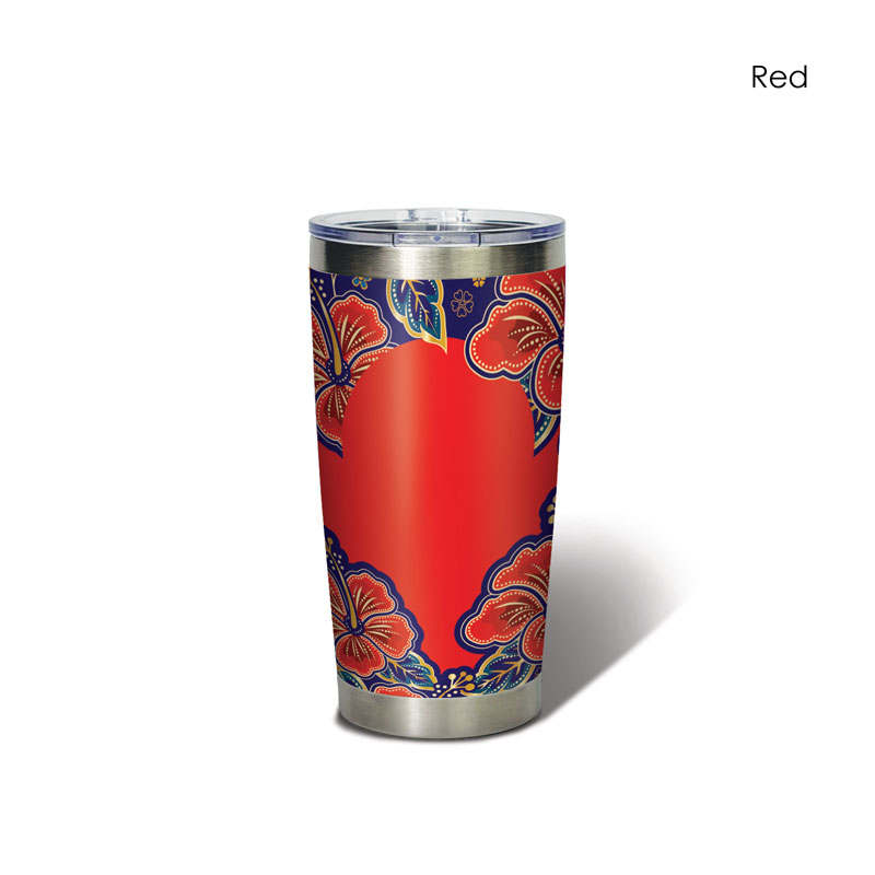 BS00045_Malaya Hibiscus_Classic Tumbler_Red