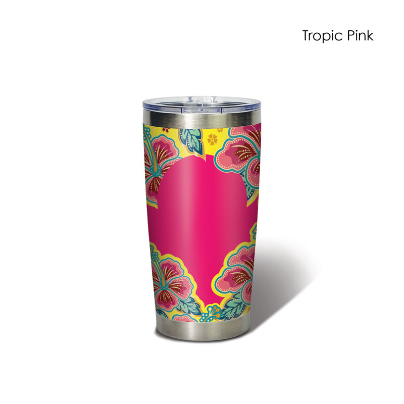 BS00045_Malaya Hibiscus_Classic Tumbler_TropicPink