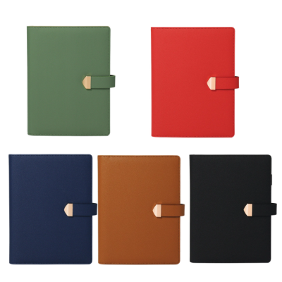 2 BSGIFTS A5 Elegant PU Leather Executive Planner Organizer with Wire-O