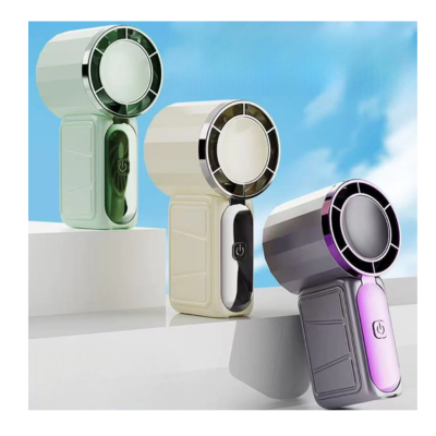 2 BSGIFTS ABS Mini Portable Handheld Fan USB Rechargeable
