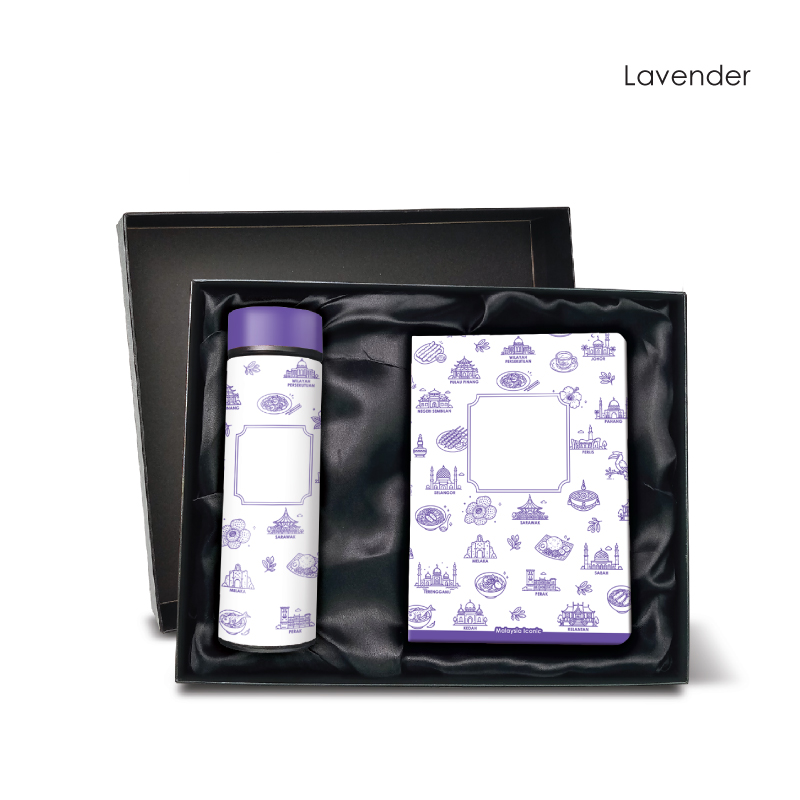 29105_2in1-Gift-Set_Notebook-n-Flask_Msia-Iconic_Lavender