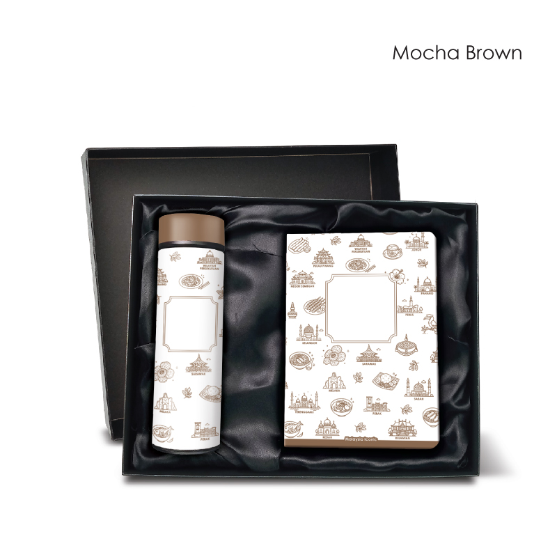 29105_2in1-Gift-Set_Notebook-n-Flask_Msia-Iconic_Mocha-Brown