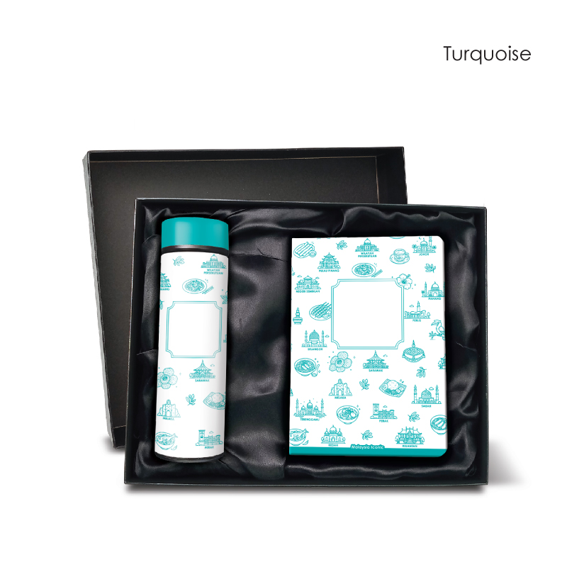 29105_2in1-Gift-Set_Notebook-n-Flask_Msia-Iconic_Turquoise