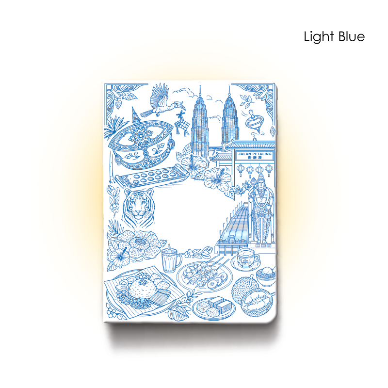 30085_A5-Hardcover-Notebook_Msia-Culture-Line_Light-Blue