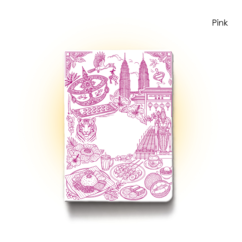 30085_A5-Hardcover-Notebook_Msia-Culture-Line_Pink