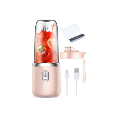 3(1) BSGIFTS ABS Portable Electric Blender Cup 400ml