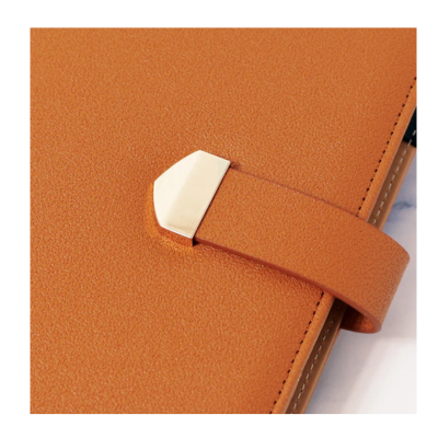 3(3) BSGIFTS A5 Elegant PU Leather Executive Planner Organizer with Wire-O