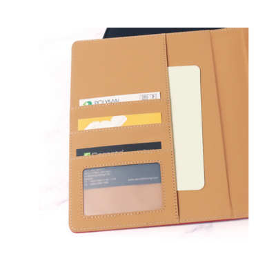 3(4) BSGIFTS A5 Elegant PU Leather Executive Planner Organizer with Wire-O