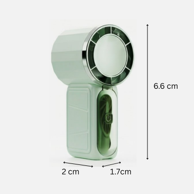 3(4) BSGIFTS ABS Mini Portable Handheld Fan USB Rechargeable (2)
