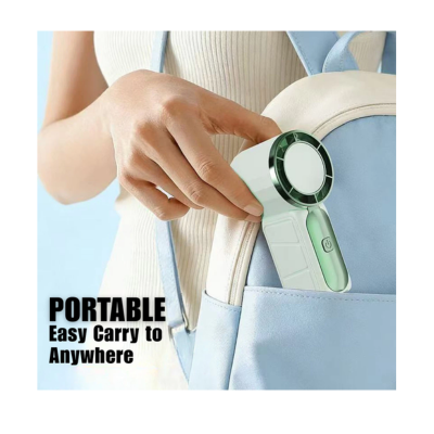 3(4) BSGIFTS ABS Mini Portable Handheld Fan USB Rechargeable