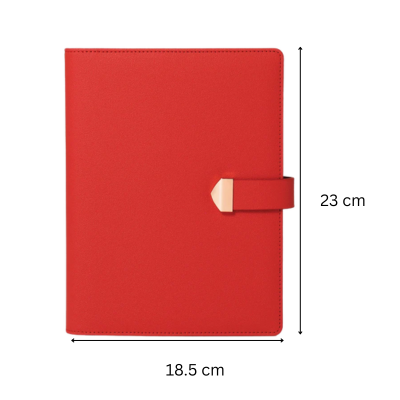 3(6) BSGIFTS A5 Elegant PU Leather Executive Planner Organizer with Wire-O