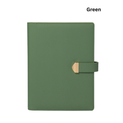 4(5) BSGIFTS A5 Elegant PU Leather Executive Planner Organizer with Wire-O