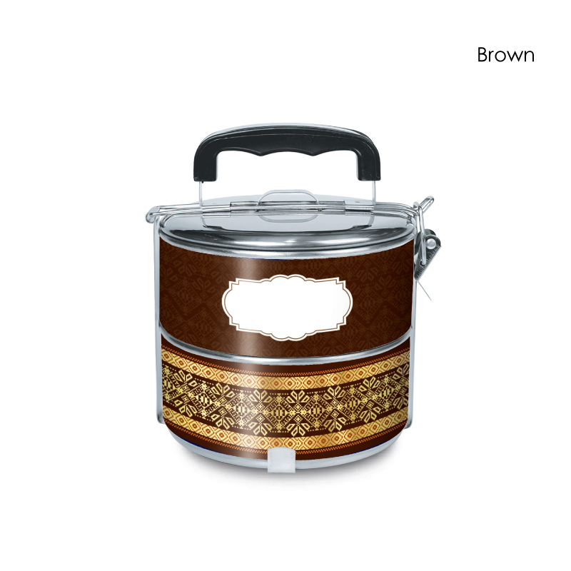 BS00048_2Tier-Tiffin_Songket-Dirgahayu_W439mm-x-H110mm_Brown