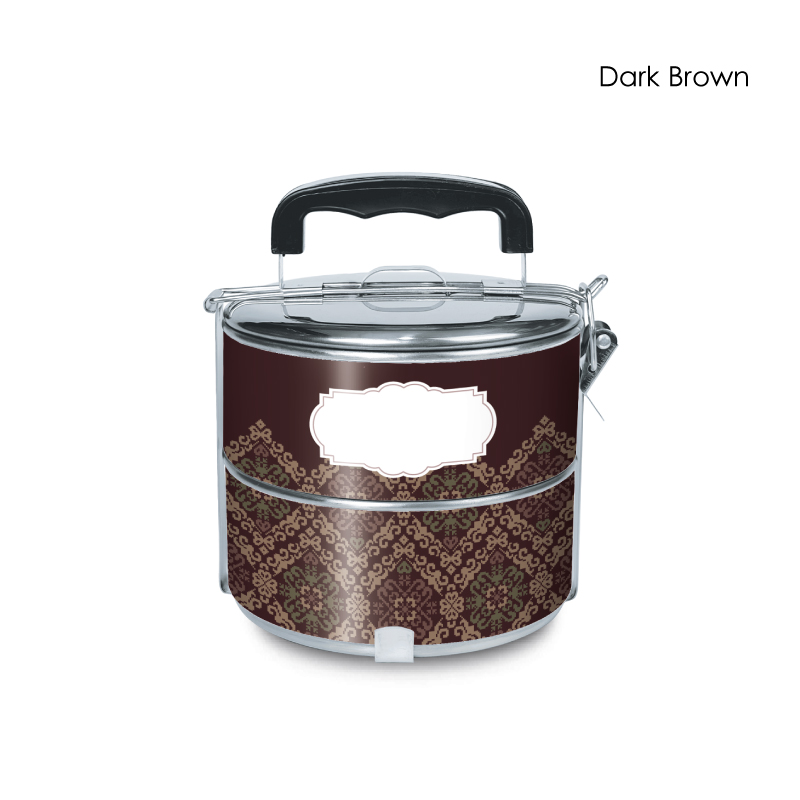 BS00048_2Tier-Tiffin_Songket-Lestari_W439mm-x-H110mm_Dark-Brown