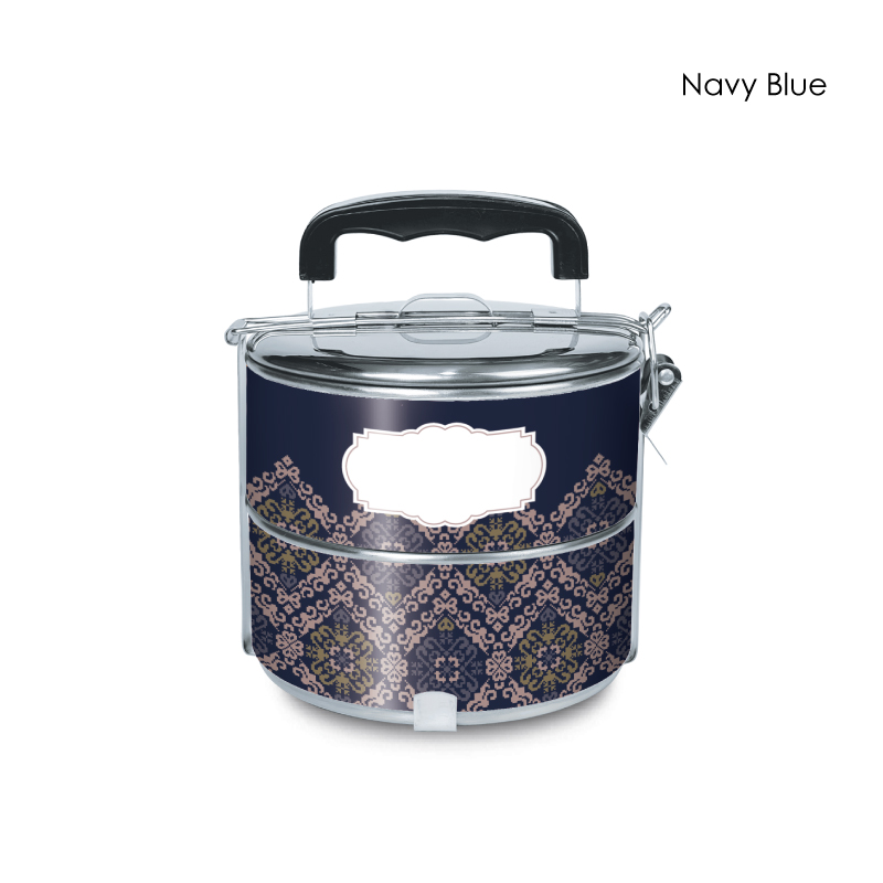 BS00048_2Tier-Tiffin_Songket-Lestari_W439mm-x-H110mm_Navy-Blue