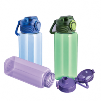 2 BSGIFTS 950ml PP Sports Water Bottle with Flip Lid