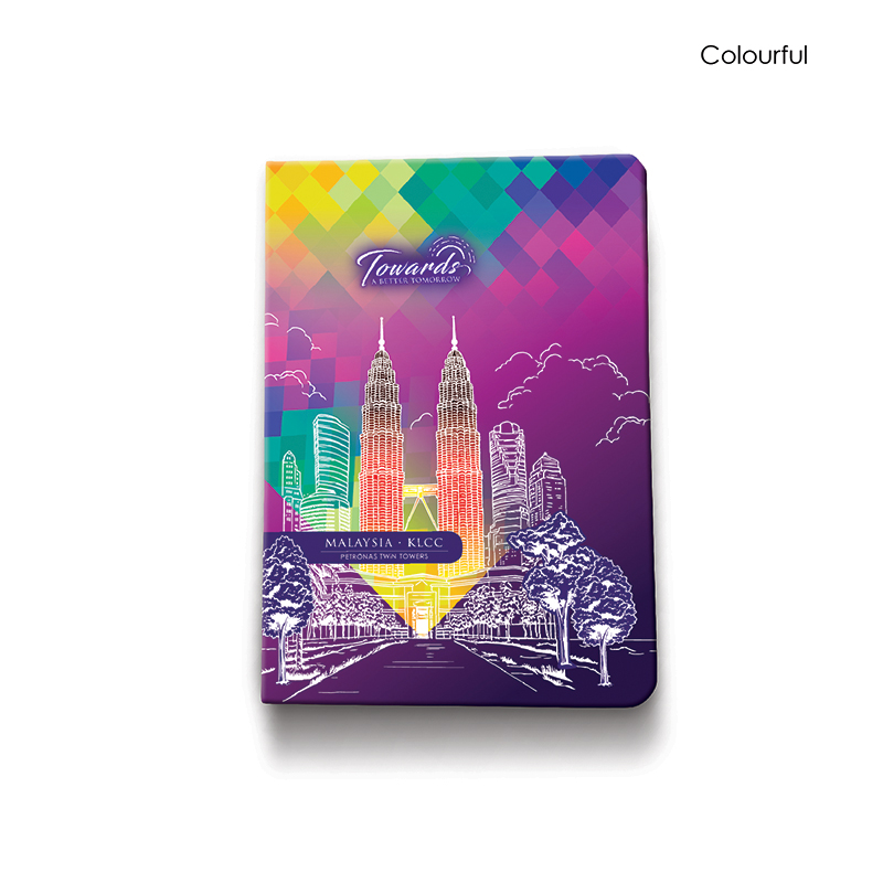 30085_A5 Hardcover Notebook_KLCC 2027-Colourful