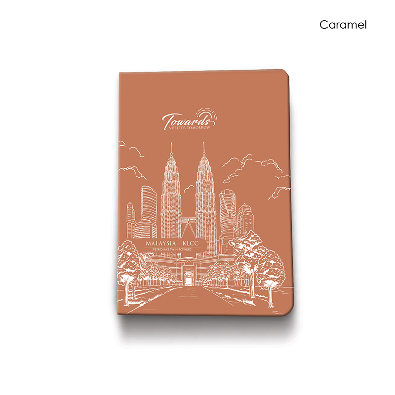 30085_A5 Hardcover Notebook_KLCC 2027_Caramel